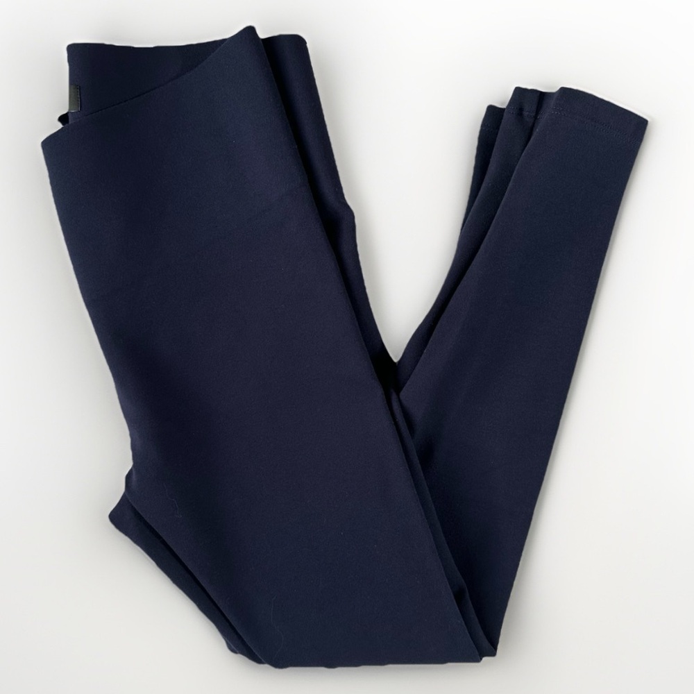 Loft Leggings High Waist Navy Blue Compression Ankle Pant Women’s Petite Sz XSP